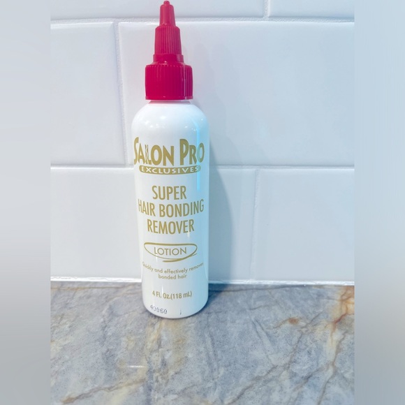 SALON PRO EXCLUSIVES PROFESSIONAL SUPER HAIR BONDING REMOVER LOTION 4OZ - Picture 1 of 3